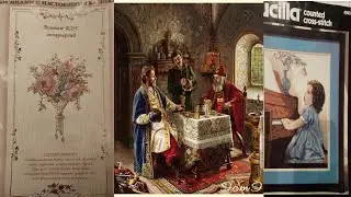 Записки вышивальщицы. Две перемотки. Обзор набора Образа в каменьях.