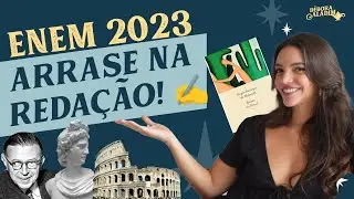 ALUSÕES PRA REDAÇÃO DO ENEM 2023! (Débora Aladim)