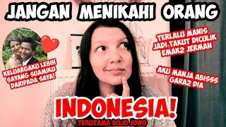 HATI2!!!! CEWEK BULE tidak kuat akan dimanja terus sama bojo Jowo