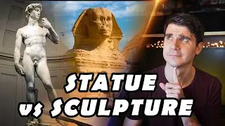 Statue vs Sculpture explained in 3 minutes