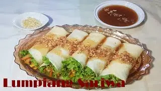 A Healthy and Delicious Fresh Lumpia | Lumpiang Sariwa Recipe | Fresh Spring Roll Recipe