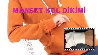 Kapşonsuz Sweat Dikimi - Manşet Kol Geçirme