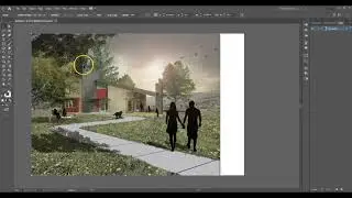 Presentation Board In Illustrator - Perspective