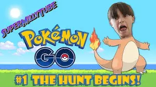 POKEMON GO Gameplay #1 The Hunt Begins!