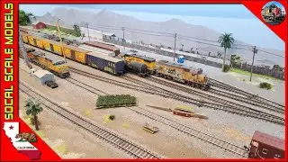Layout Update | Cont: Scenery in the Yard & Painting Bushes