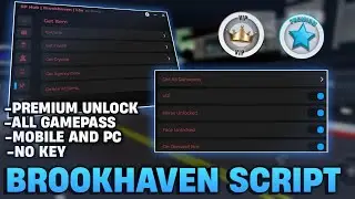Brookhaven Script Premium Vip Gamepass Unlock Mobile/PC No Key | Fluxus, Delta, Arceus X