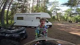 #atv ride with overnight stay at #camping