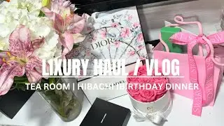 VLOG! LUXURY HAUL | YSL + DIOR + CHANEL | HIGH TEA & BIRTHDAY DINNERS
