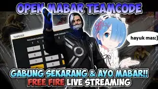 🔴Live | Open Mabar Teamcode | Buka Jasa Penurunan Rank😅☝️