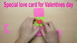 Special love card for Valentines day 2021  #shorts