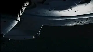 Star Trek USS Enterprise - 80s-90s Movie Miniature Effect Done in CG - Final Edit!