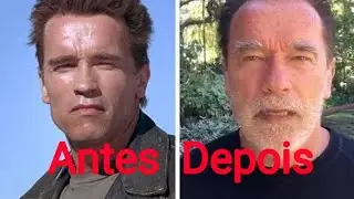 Astros de Hollywood dos anos 90 antes e depois. #celebridades #antesedepois