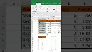 Trick to move row/column without cut, copy, paste in Excel | Excel Shorts