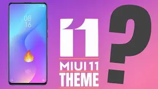 MIUI 11 SUPPORTED THEME || WITHOUT MIUI THEME EDITOR APP || REDMI K20 PRO