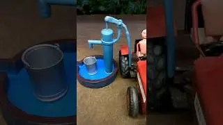 The tractor dropped the hand pump. mini project 