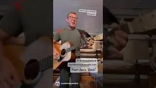 Performing Pearl Jam’s 90s rock ballad, “Black” 🖤