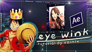Eye Wink Effect Tutorial - After Effects - Easy