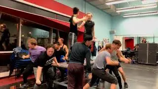 Newsies Rehearsal  - Sheridan College