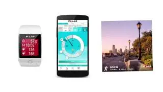 Polar Flow app | Sharing training results with a photo