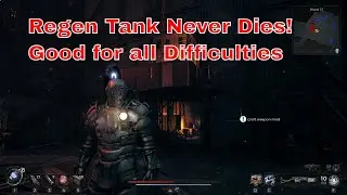 Remnant 2 Tanky Regen Build! Never Die! Insane DR, Shield, Regen! Survive Nightmare and Apocalypse!