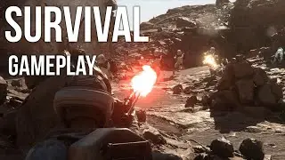 Star Wars Battlefront Beta | Survival Mode on Tatooine Gameplay (Third Person) (PC)