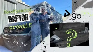 VanLife Revolution: A Raptor Coating Reinvented with Style! Monster 2.0