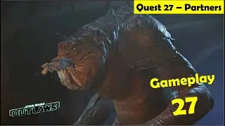 Star Wars Outlaws - Partners | Break into Jabbas palace, search for Nix, Get the Key, Kill Rancor