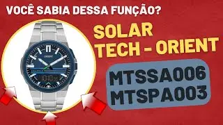Relógio Solar Tech Orient - MTSSA006 e MTSPA003