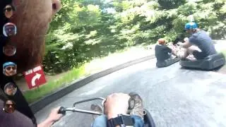 The Luge Mario Kart