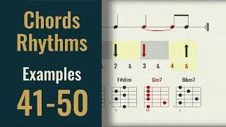 Chords and Rhythms Ex. 41-50