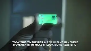 After effects tutorial: Hologram (Part 2)