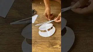 Miniatur layangan gapangan  dari buku tulis