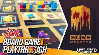 Cube Monster - Board Game Playthrough