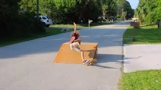 CRAZY 7 YEAR OLD SKATEBOARDING FALL!