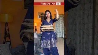 Kurta sets from @myntra  || Myntra haul #kurtaset #myntrahaul #ytshorts #fashion