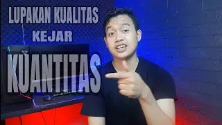Tips untuk youtuber pemula | Utamakan kuantitas daripada kualitas video