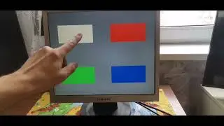 Тест монитора Samsung 720N на пиксели и цветность