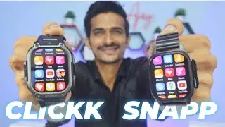 Fire Boltt Clickk Vs Fire Boltt Snapp🔥Best Cam-Watch🔥 fire boltt clickk smartwatch