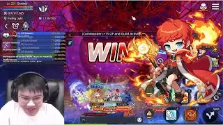 Maplestory M - First Asia 2 Scania Will Clear! Live Reaction Blaze Wizard POV! 14 Mins 51Sec
