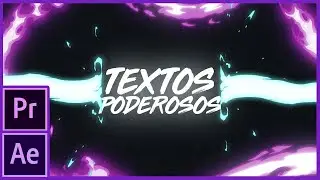 Animación de Textos Poderosos After Efects Template + Tutorial