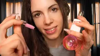 ASMR doing your skincare 💛 Eyebrow Grooming (Personal Attention, Layered Sounds)