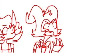 Helluva Boss animatic | I AM A MAN (FlipaClip)