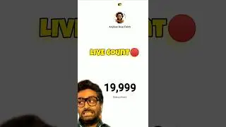 Arijit On Live Count🔴 20K Arijitian Real FANS😘 || #shorts #arijitsingh #trending #viral