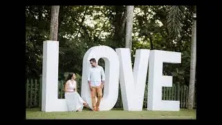 Garden Wedding Photoshoot & Pre-shoot Location in Colombo | Sanctuary Lodge I 2021