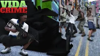 GTA V VIDA DO CRIME:INVADIMOS A FAVELA POR VINGANÇA😡O BONDE TÁ BOLADO NA PISTA🔥#EP10