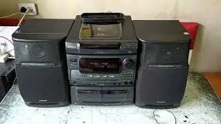 "AIWA NSX-V70" (CX-NV70HE) музыкальный центр из 90-х производства Японии! Видео часть №1