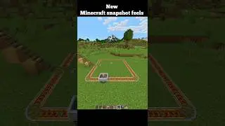 New Minecraft  Snapshot Is Crazy 💀 #minecraft #shorts #memes