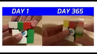 1 year of cubing...