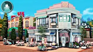 Copperdale Bubble Tea & Thrift Shop 🧋👚 || The Sims 4 High School Years: Speed Build