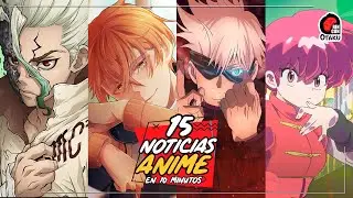 🤯 15 noticias de ANIME ÉPICAS que te dejarán SIN ALIENTO en 10 minutos